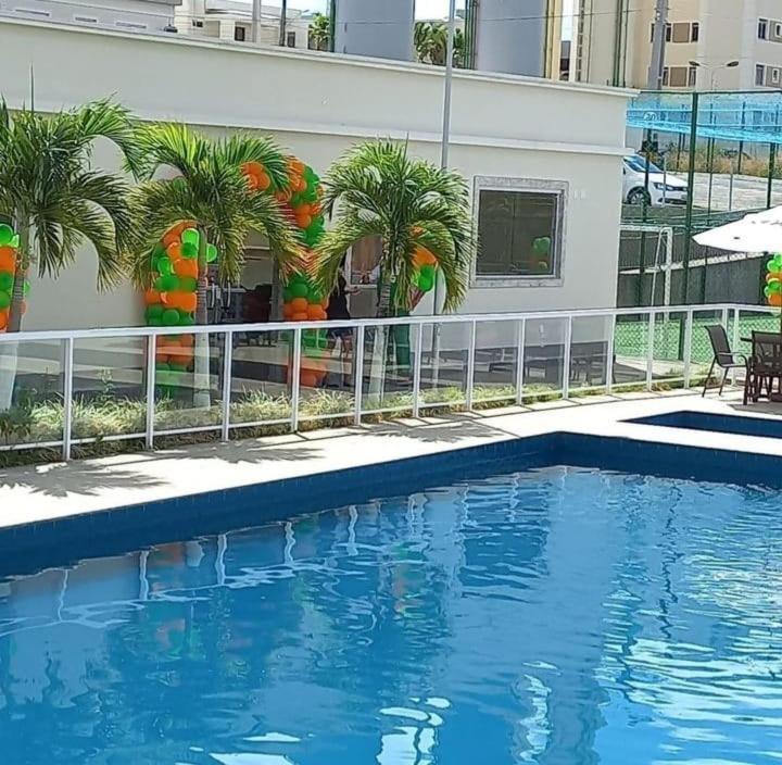 Apartamento Mobiliado Para Temporada Em Condominio Fechado João Pessoa Buitenkant foto